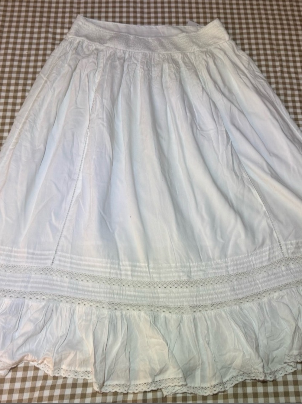 AE High -Waisted Ruffle Maxi Skirt - Picture 4 of 4